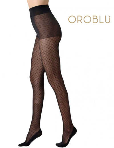 Oroblu Gothic Fishnet Patterned Tights